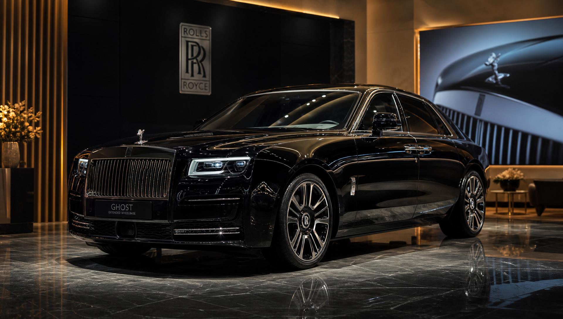 Luxury car showcase